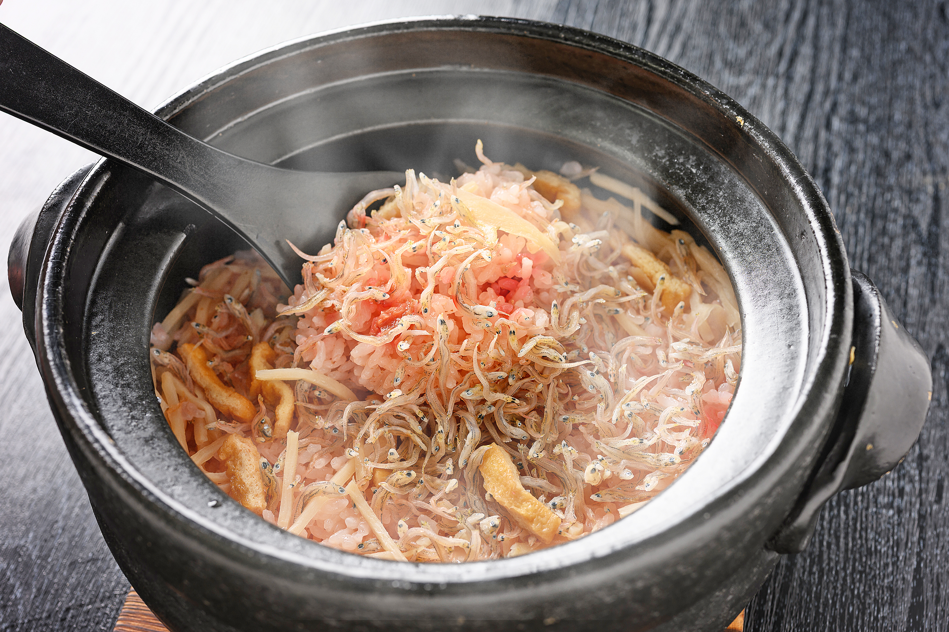 梅ちりめん釜飯