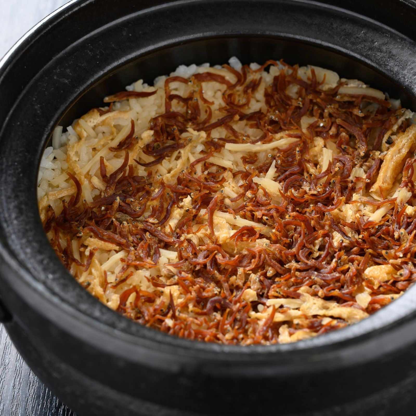 酔心名物釜飯「山椒ちりめん」